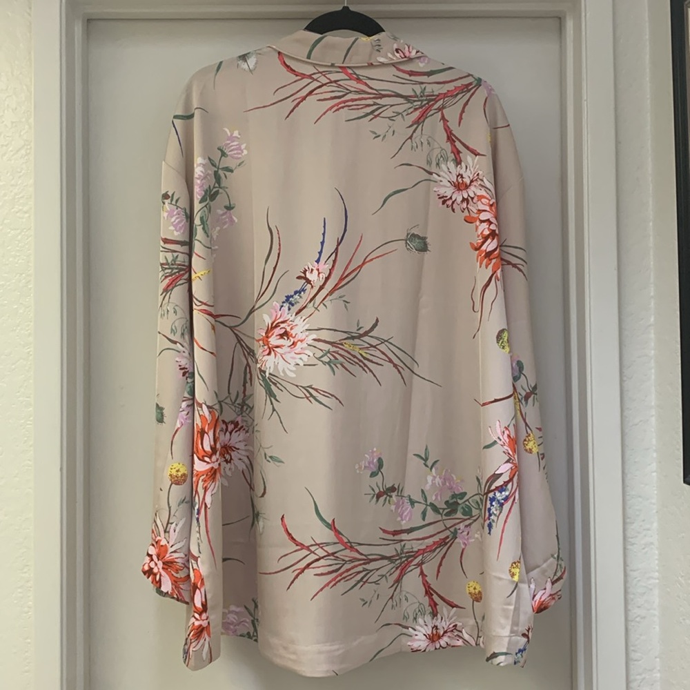 H&M Floral Double Breasted Blazer - Picture 6 of 6